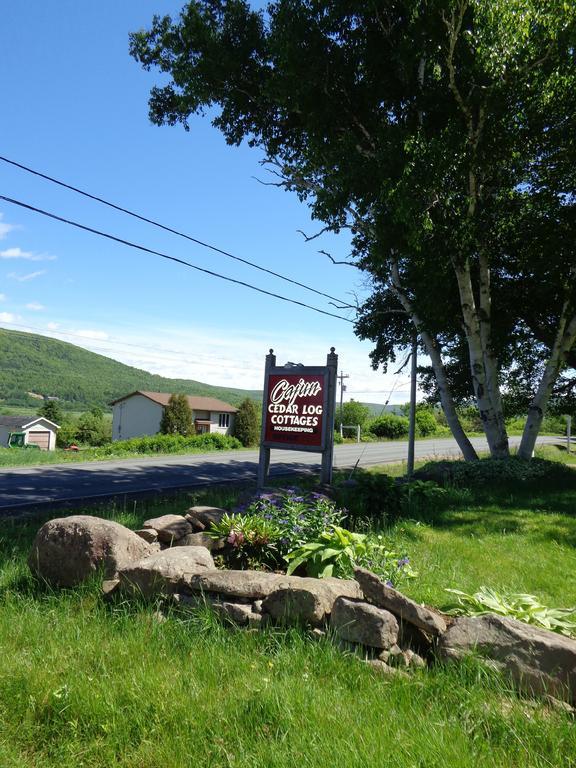 Cajun Cedar Log Cottages Margaree Forks Екстериор снимка