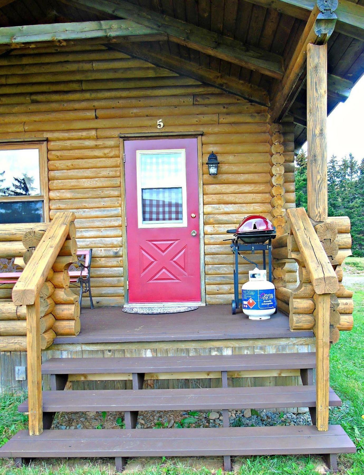 Cajun Cedar Log Cottages Margaree Forks Екстериор снимка