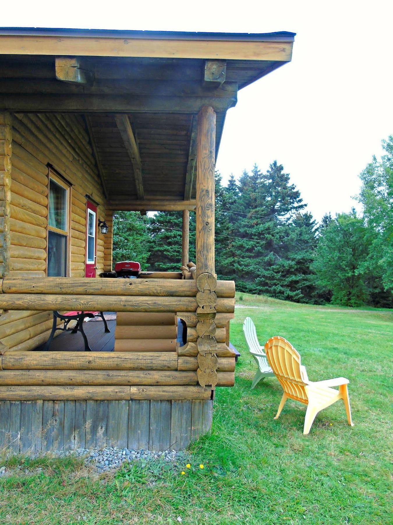 Cajun Cedar Log Cottages Margaree Forks Екстериор снимка